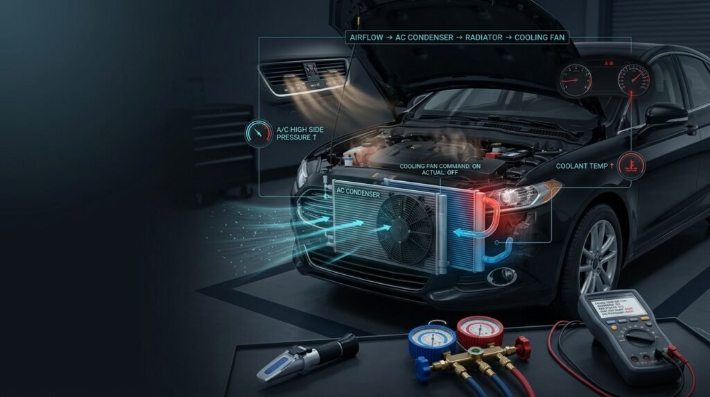 technician diagnosing car coolin… 202608240609